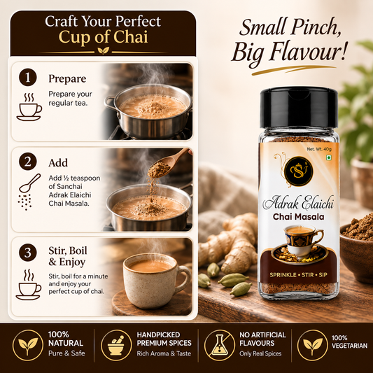 Adrak Elaichi Chai Masala