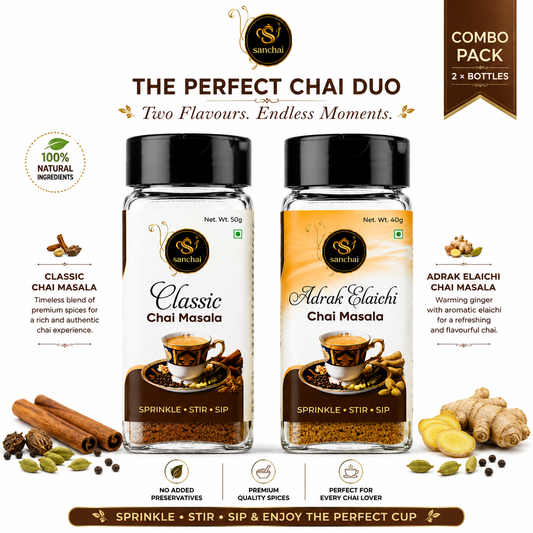 Classic masala + Adrak Elaichi masala  Combo