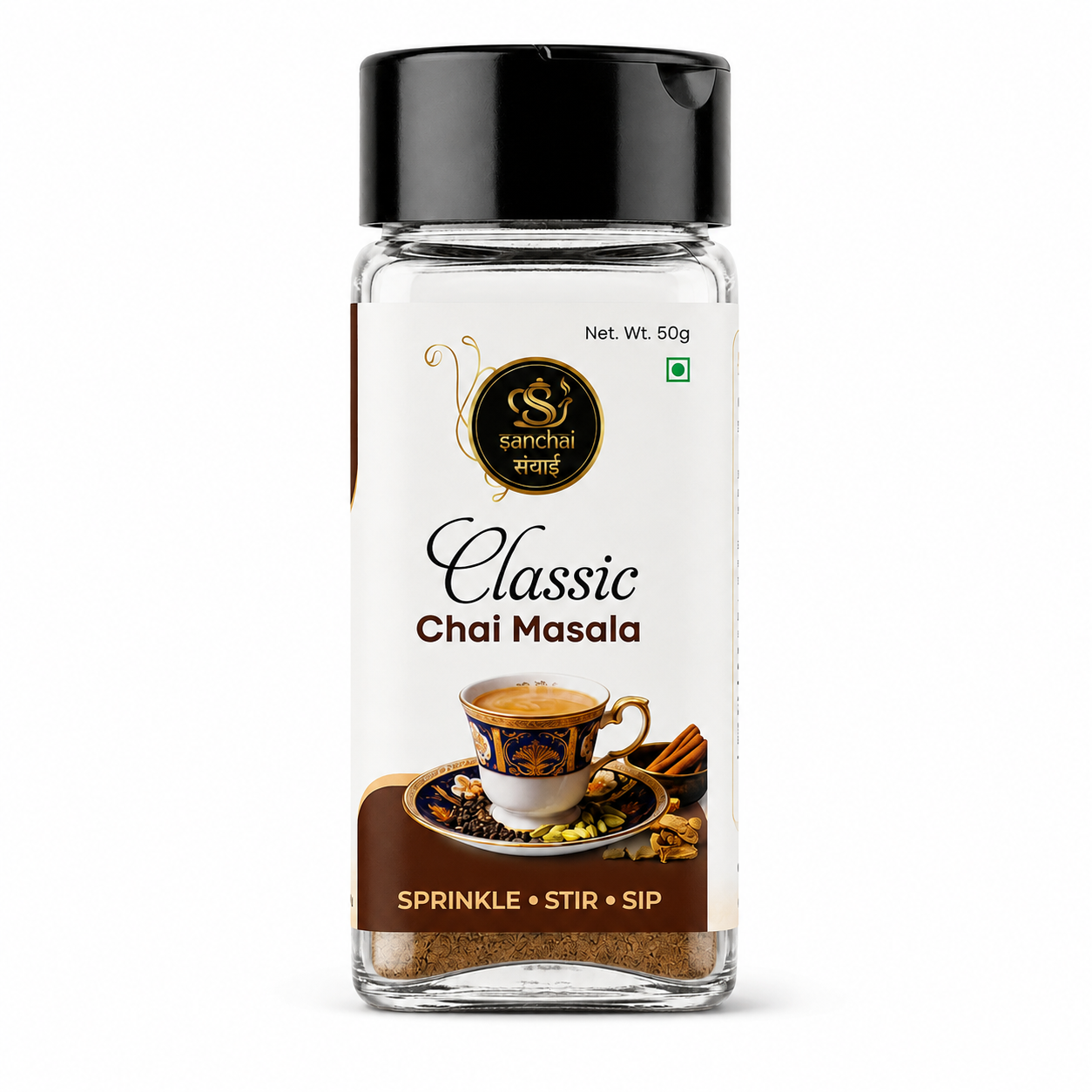 classic chai masala 50g by the sanchai – premium indian tea masala